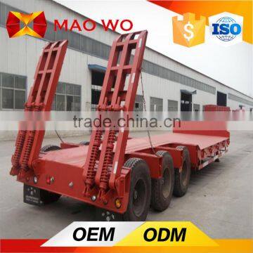 Carrying Crane Loader and Other Heavy Machinery Best Price Low Bed Trailers photo-2