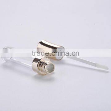 Gold Cap and Collar Lipgloss Tube Containers photo-6