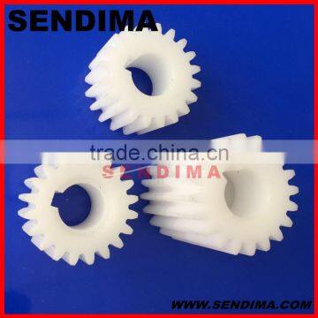 Factory Custom Engineering Plastic CNC Machining PA66 Nylon Gear Rack photo-2