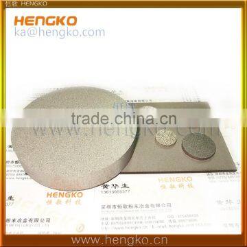 3 Microns Sintered Stainless Steel Porous Plate