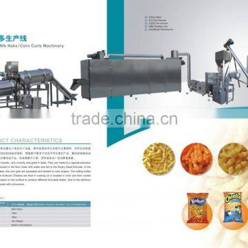 Kurkure/cheetos/nik Naks/corn Curls Extruder/cheetos Making Machine/kurkure Corn Chips Production Line photo-2