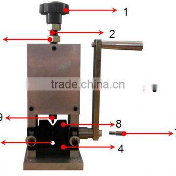 BS-006 Manual Scrap Wire Peeling Stripper Scrap Copper Cable Wire Stripping Machine photo-2