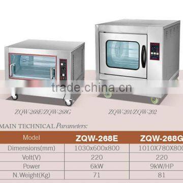 Hot Sale Stainless Steel Gas Chicken Rotisserie Machine Oven, Gas Chicken Rotisserie(ZQW-268G) photo-5