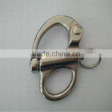 Metal iron Stainless spring 10mm snap hook for dog