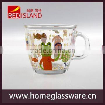 Carton Stamping Glass Cup Glass Mug for Tea/wine Made in China photo-3