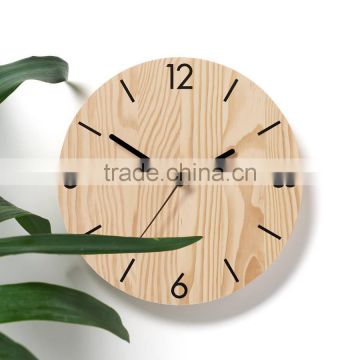 Hot Sale Wooden Clock for Home Decoration Original Oak Clock Maple Clock