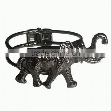 black animal design curtain band curtain tie up