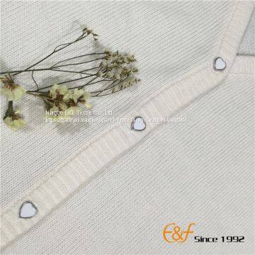 Thin Plain Jersey Embroidery Long-sleeves Cardigan photo-3