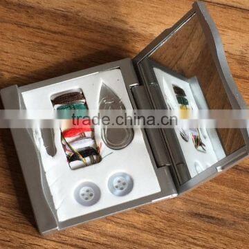 2016 New Promotion Gift Product Sewing Set With Comb Make up Mirror Needlework Set photo-4