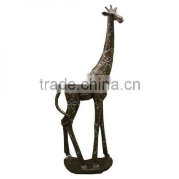Popular Polyresin Items Decorative Giraffe Resin Giraffe Figurine