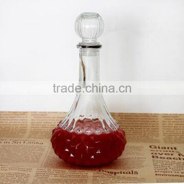 820ml Clear Unique Shape Glass Bottle for Sprint Alcohol Liquor photo-2