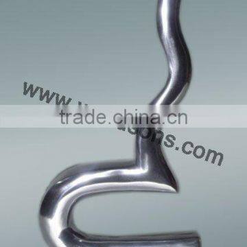 Small Wedding Table Metal Vase / Unique Wedding Table Vases photo-2