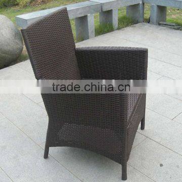 pe outdoor rattan armchair chair