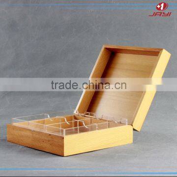 Factory Supply Wooden Tea Bag Dispenser/Tea Bag Organizer/Coffee Box