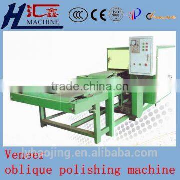 Wood oblique polishing machine / Veneer scarfing machine / woodworking veneer jointing machine