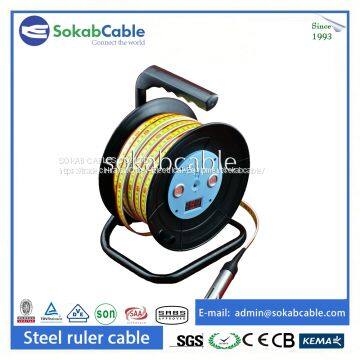 Steel Ruler Cable With Steel Conductor