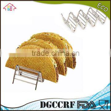 NBRSC Competitive Factory Price BBQ Grill Taco Rack Holder Pack of 2 photo-6