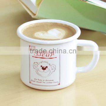 Factory Wholesale Customized Metal Enamel Mug Enamel Camping Mug With Custom Design photo-2