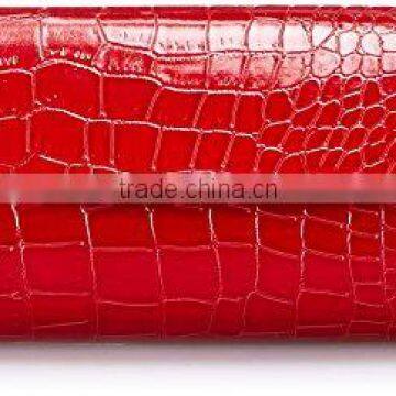 Womens Envelope Evening Patent Croc Skin Embossed Party Clutch