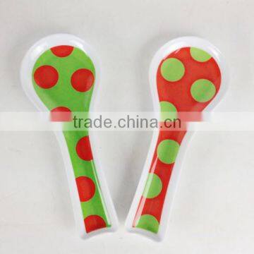 Meneed melamine plastic red pot flat kitchen rice scoop