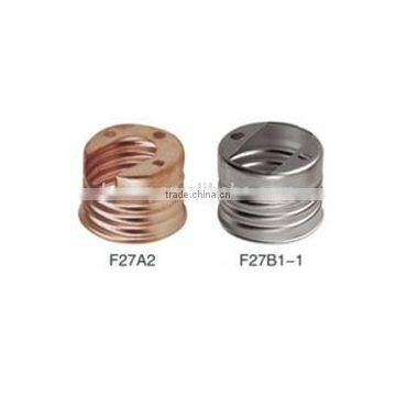 Copper/nickel-plated Copper/brass/aluminum Screwshell E40/e39/e27/e26 Lighting Lampholder Fitting photo-4