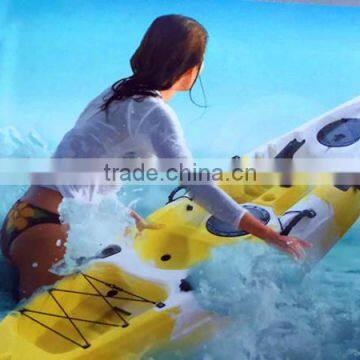 Durable in Use 2 Pieces Adjustable Kayak Paddle photo-3