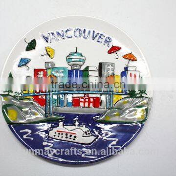 Wholesale Vancouver Canana Souvenir Ceramic Plate for Sale photo-3