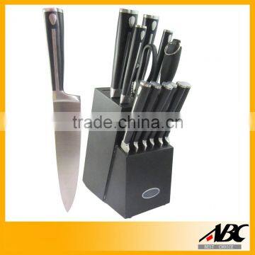 High Quality 13pcs Forge Handle Super Kitchen Knife Set