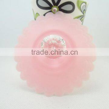 Silicone Cup Lids - Diamond Mug Cover - Silicone Glass Cover Suction Lids for Coffee and Tea Cup photo-4