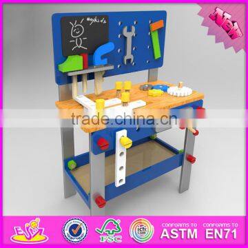 2016 New Design Children Toy Wooden Tool Table W03D076A photo-3