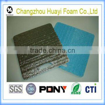 aluminium coated pe foam insulation sheet