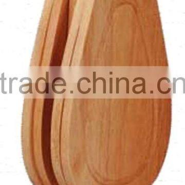 Rubber Wood 1 stand with 4 cutting boards