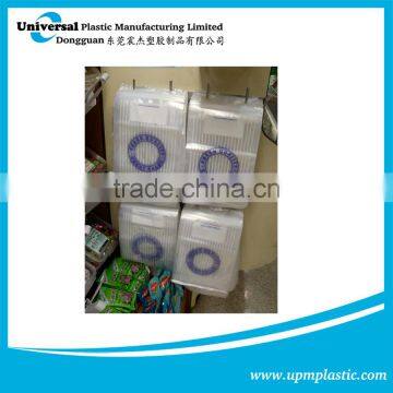 plastic Block headed carrier bag