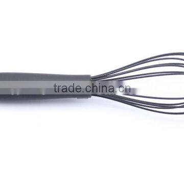 548-9H SILICONE EGGBEATER WITH RUBBER HANDLE,HIGH QUALITY EASY-CLEAN EGGBEATER,