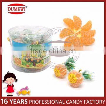 Orange Shape Flower Fruit Soft Jelly Candy