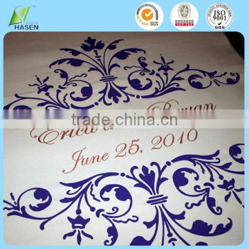 china supplier New Style Wedding Carpet/decoration aisle/runner