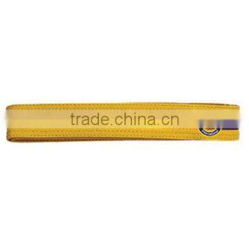 Red and Yellow Dual Colour Cotton Belts/DOUBLE COLOUR BELTS MADE OF 100% COTTON 4.50 CM WIDTH photo-2