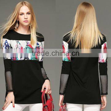 new arrival custom fashion lady wholesale t-shirts for women