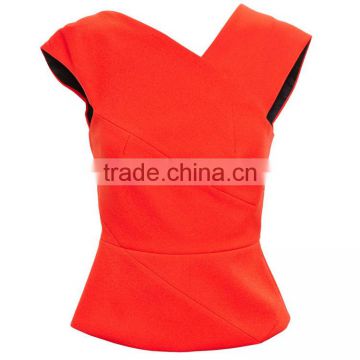 sexy sleeveless ladies top