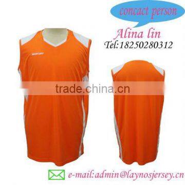 Basketball shirt for man