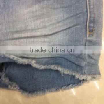 Yiwu Stock Apparel Blue Denim Summer Cotton Kids Shorts photo-2