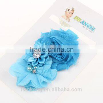 Organza Ribbon Flower Headband,headband Flower,flower Headband for Kids photo-6