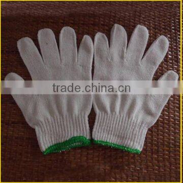Cheap 800g Rough Yarn Hands Protection Cotton Safety Gloves photo-2