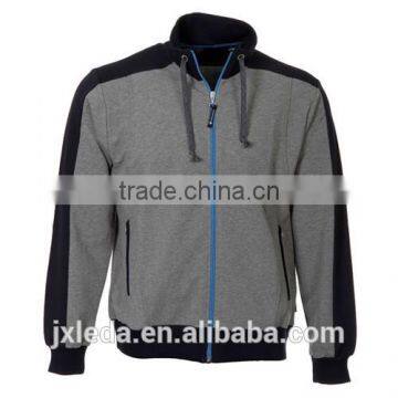 Drawstring zip up sports tracksuit OEM wholesale