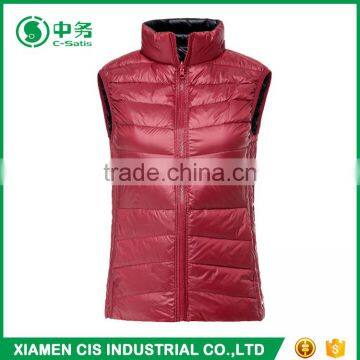 Latest Design Multi Color Reversible Lightweight Women Winter Duck Down Vest photo-5