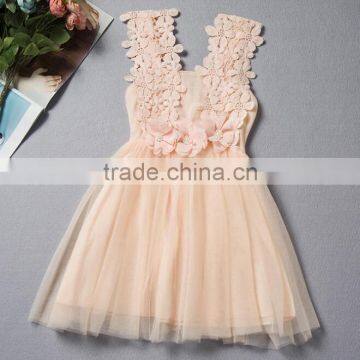 MGOO Multi-Color Girl Party Wear Western Flower Dress Baby Girl Party Dress Children Frocks Designs One Piece photo-3