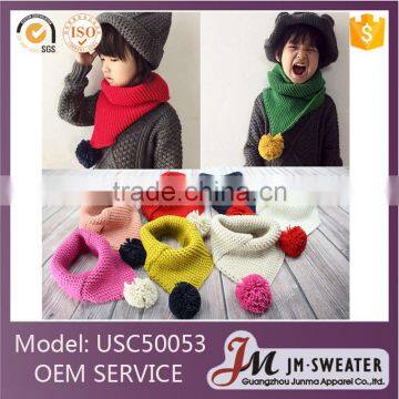 High Quality Custom Winter Kids Baby Mini Knit Chinese Scarf Online Shop