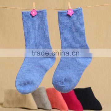 zm52953a 2016 winter thick socks wholesale solid color baby socks