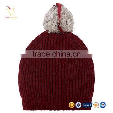 Wholesale Autumn Cashmere Beanie Hats for Women photo-5