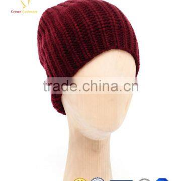 100% Pure Cashmere Womens Knit Hat Beanie,Warm Cap, Custom Sizes for Adult photo-5